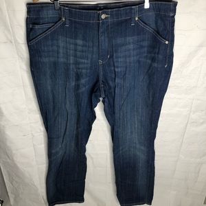 Old Navy The Diva Jeans Womens Size 18 Blue Bootcut Low Rise Denim